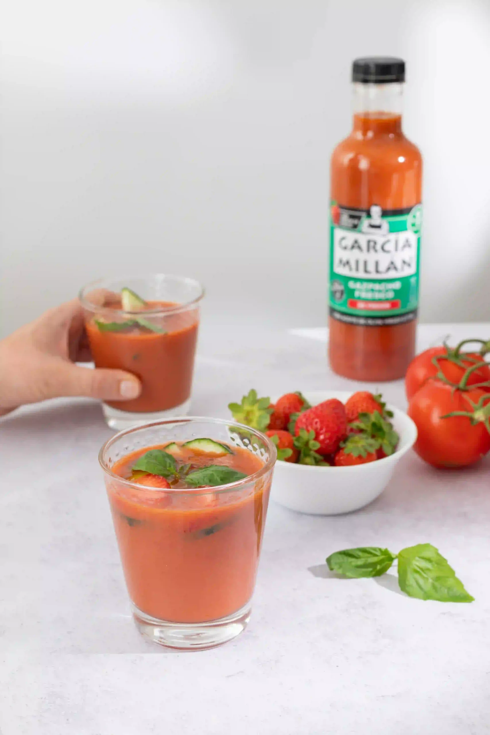 Gazpacho Fresco de Fresón García Millán consumo