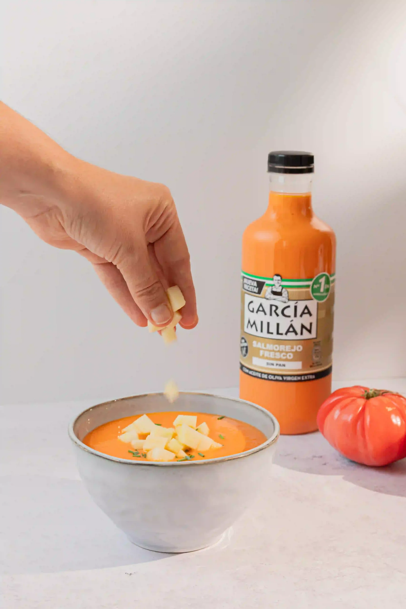 Salmorejo sin pan García Millán consumo